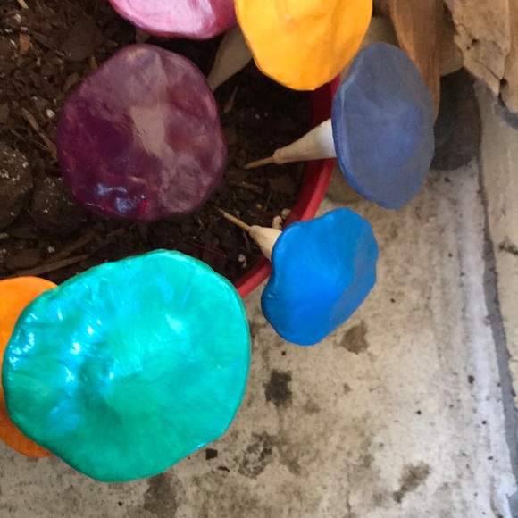 3 Magic Mushroom Garden Stakes 🤗✨🍄 - Picture 12 of 16